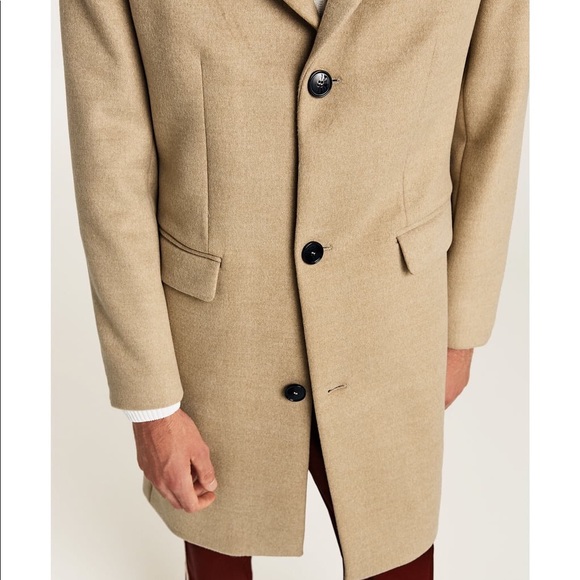 ZARA Camel Coat - Picture 4 of 8